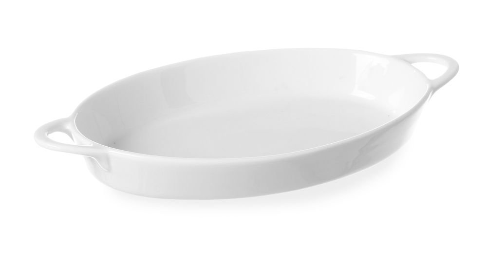Ofenform mit Ohrengriffen, oval, HENDI, 0,35L, 262x140x(H)33mm