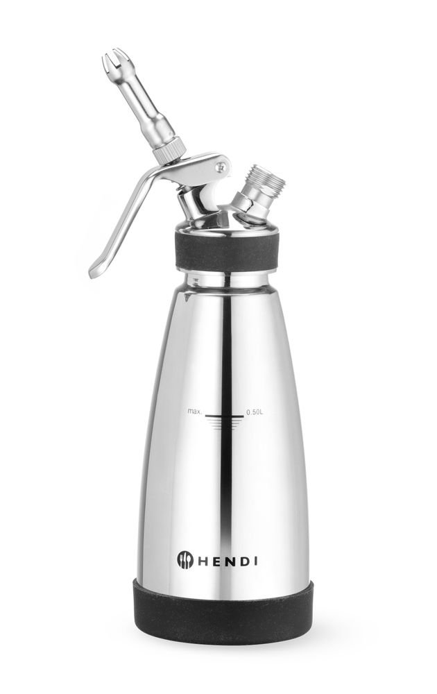 Thermo-Sahnespender, 0,5L, ⌀95x(H)275mm Thermo-Sahnespender, 0,5L, ⌀95x(H)275mm