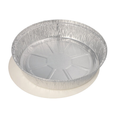 3000 Schalen, Alu + Einlegedeckel, PE-beschichtet rund 1 l Ø 23 cm · 4,4 cm