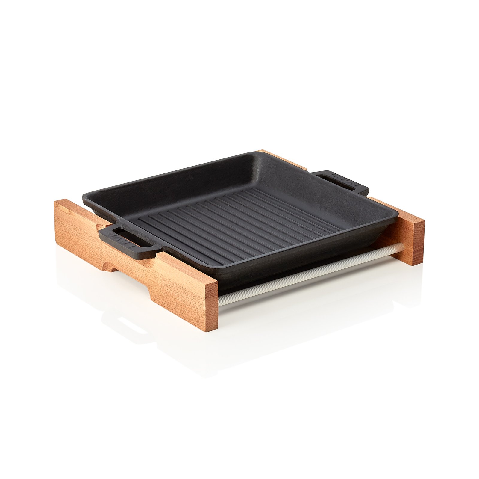 Grill-/Servierpfanne 26 x 26 x 4 cm