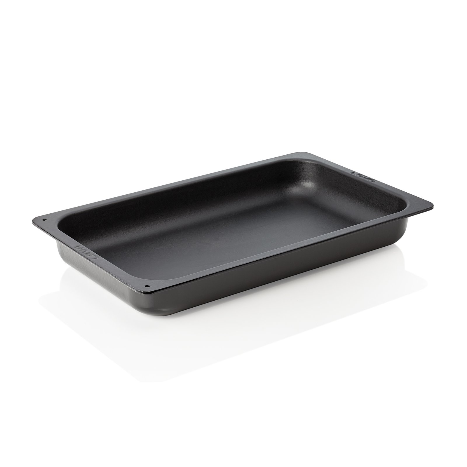 GN Behälter 1/1 53 x 32,5 x 6,5 cm, Lava, schwarz GN Behälter 1/1 53 x 32,5 x 6,5 cm, Lava, schwarz