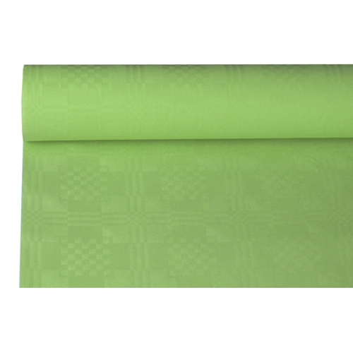 1 Papiertischtuch mit Damastprägung 8 m x 1,2 m olive 336 Papiertischtuch mit Damastprägung 8 m x 1,2 m olive