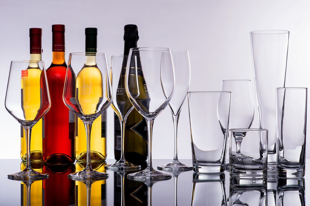 Pint Glas mit Eichstrich bei 0,4 Liter