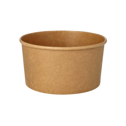 3000 Salatschalen, Pappe rund 1000 ml Ø 15 cm · 7,5 cm braun