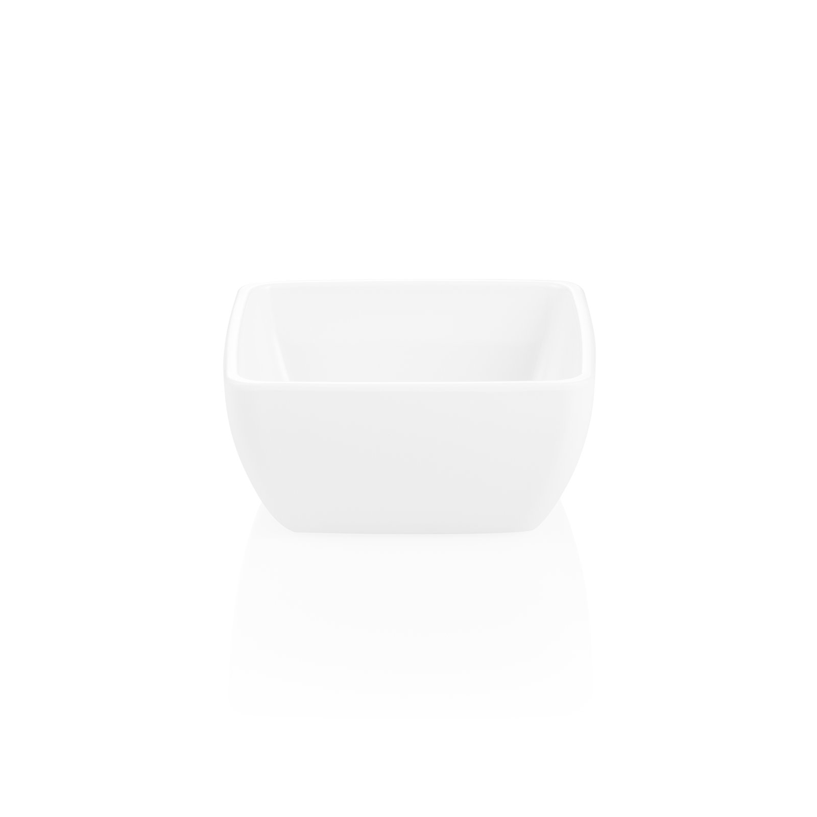 Schale DAY & NIGHT, 13 x 13 x 6 cm, weiß, Melamin