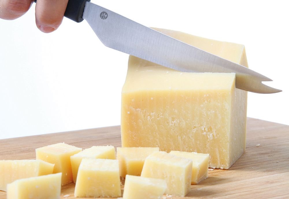 Käsemesser für Hartkäse, HENDI, Schwarz, (L)250mm