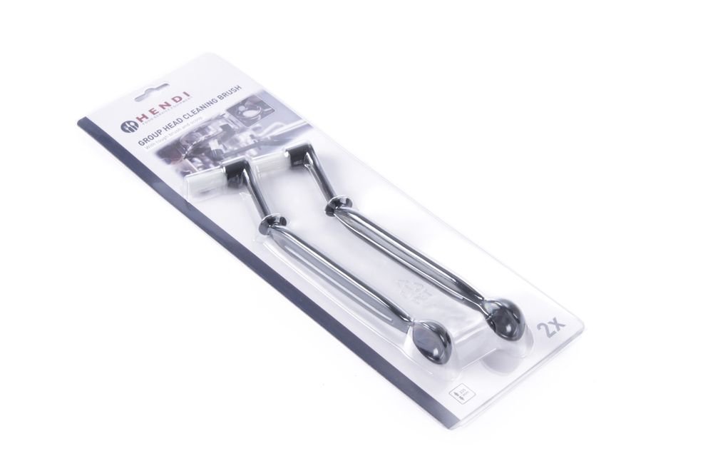 Reinigungsbürste für Siebträger - Set aus 2 Stk., HENDI, (L)225mm