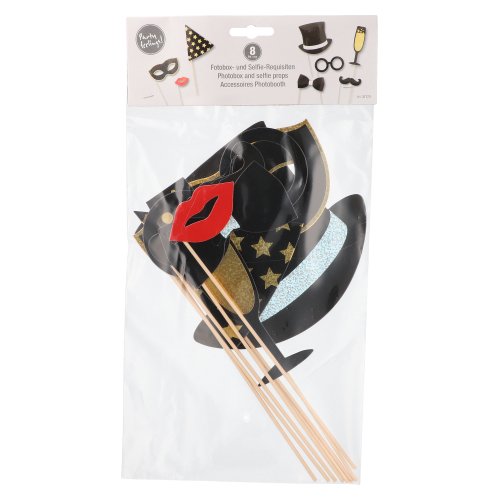 11520 Fotobox- und Selfie-Requisiten 25 cm farbig