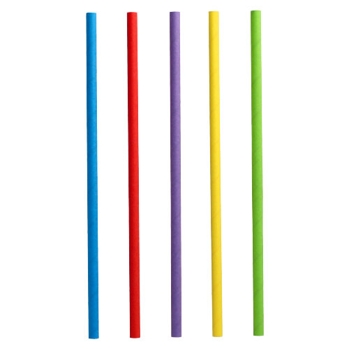 48000 Shake-Halme, Papier Ø 8 mm · 25 cm farbig sortiert