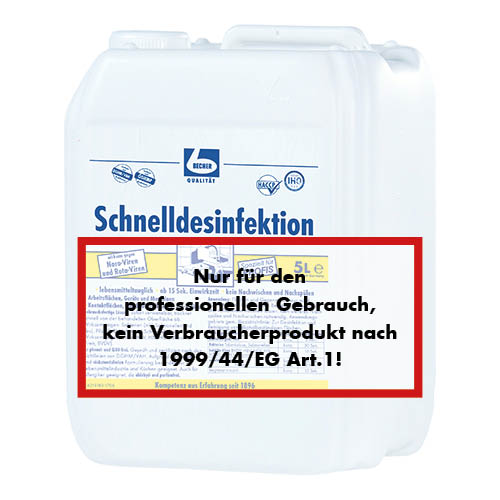 Dr. Becher Schnelldesinfektion 5 l Dr. Becher Schnelldesinfektion 5 l