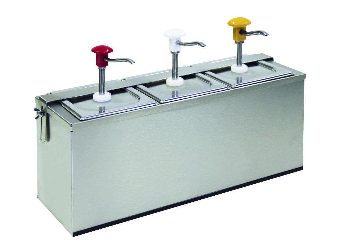 Druckknopf Dosierspender "COOL" 3 x 3,0 Liter