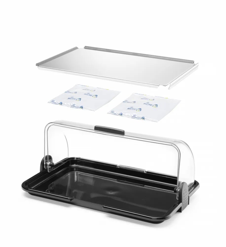 Rolltop-Display, 465x315x(H)195mm Rolltop-Display, 465x315x(H)195mm