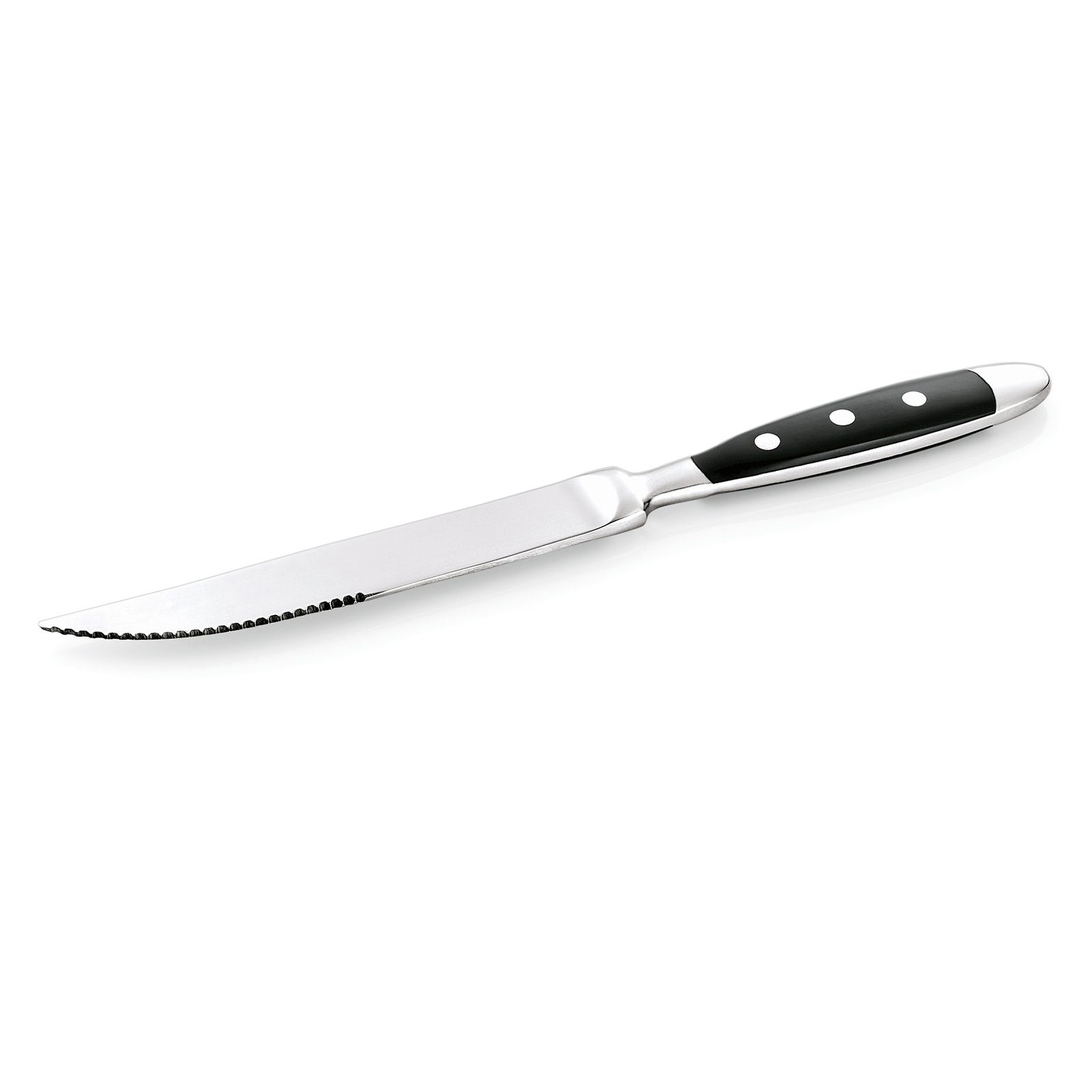 Steakmesser (L) 21,5 cm, Serie Bistro, Chromstahl