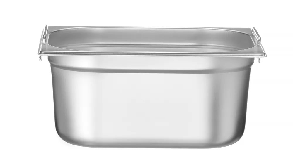 Gastronorm-Behälter 1/2 Budget Line mit Griffen, Budget Line, GN 1/2, 9,5L, 325x265x(H)150mm Gastronorm-Behälter 1/2 Budget Line mit Griffen, Budget Line, GN 1/2, 9,5L, 325x265x(H)150mm