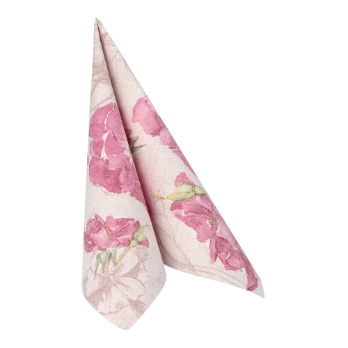 12500 Servietten "ROYAL Collection" 1/4-Falz 40 cm x 40 cm lila "Blossom"
