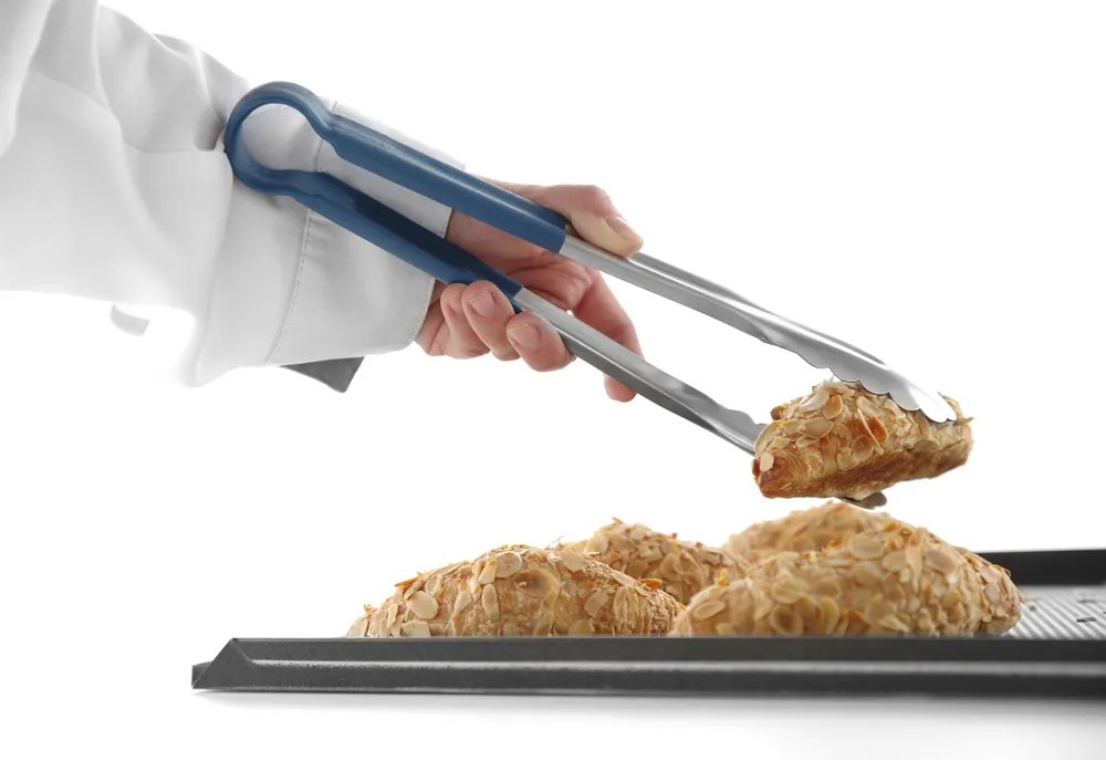 Servierzange HACCP 250 mm, Blau, (L)250mm