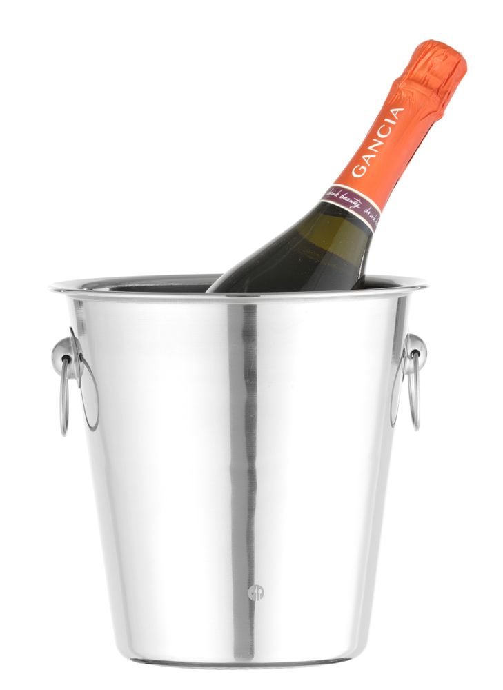 Champagnerkühler, BarUp, 3,3L, Schwarz, ⌀220x(H)190mm