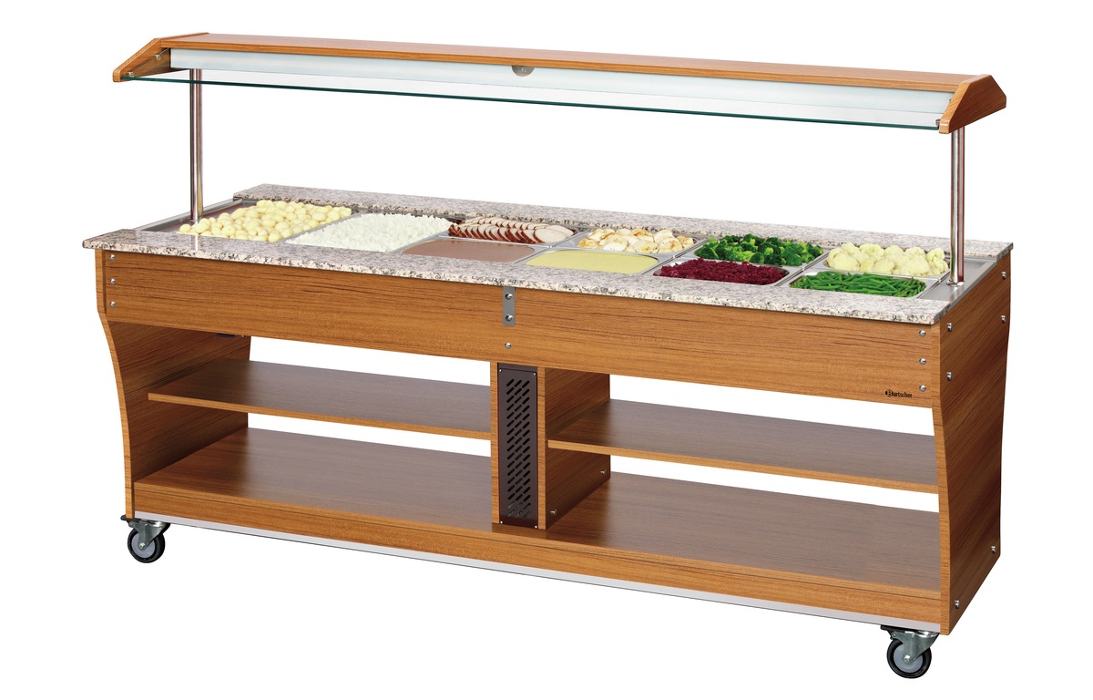 Buffetwagen, warm, 6x 1/1 GN Buffetwagen, warm, 6x 1/1 GN