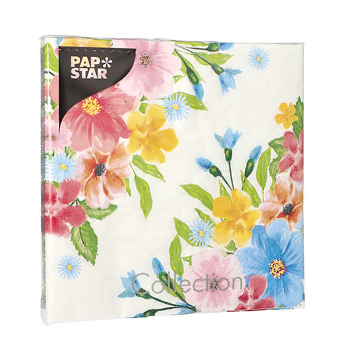 20 Servietten, 3-lagig 1/4-Falz 33 cm x 33 cm "Beginning of Spring" 21600 Servietten, 3-lagig 1/4-Falz 33 cm x 33 cm "Beginning of Spring"