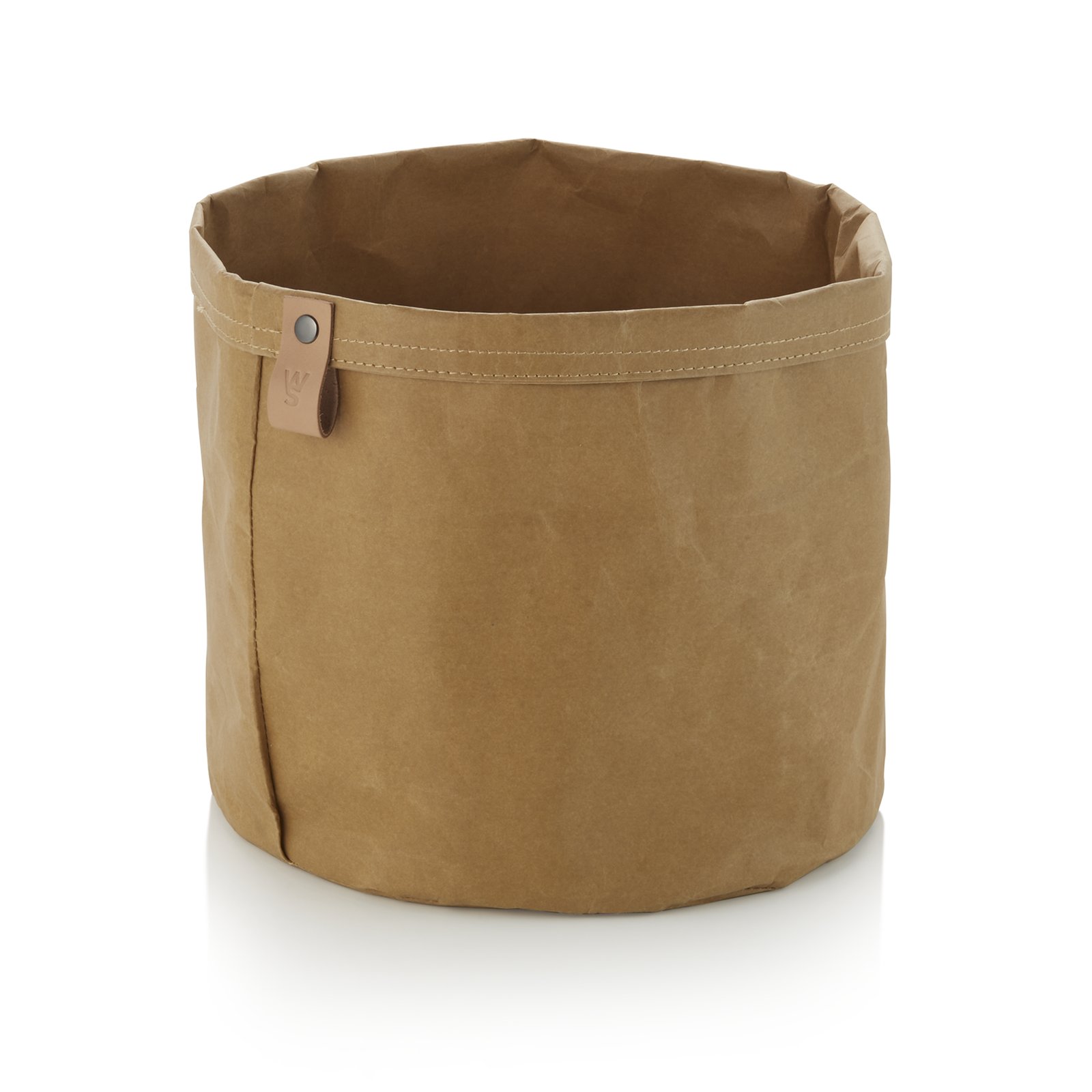Brottasche CRAFT & CRUMBLE, Ø 24 cm, Höhe 24 cm, khaki, Kraft Paper
