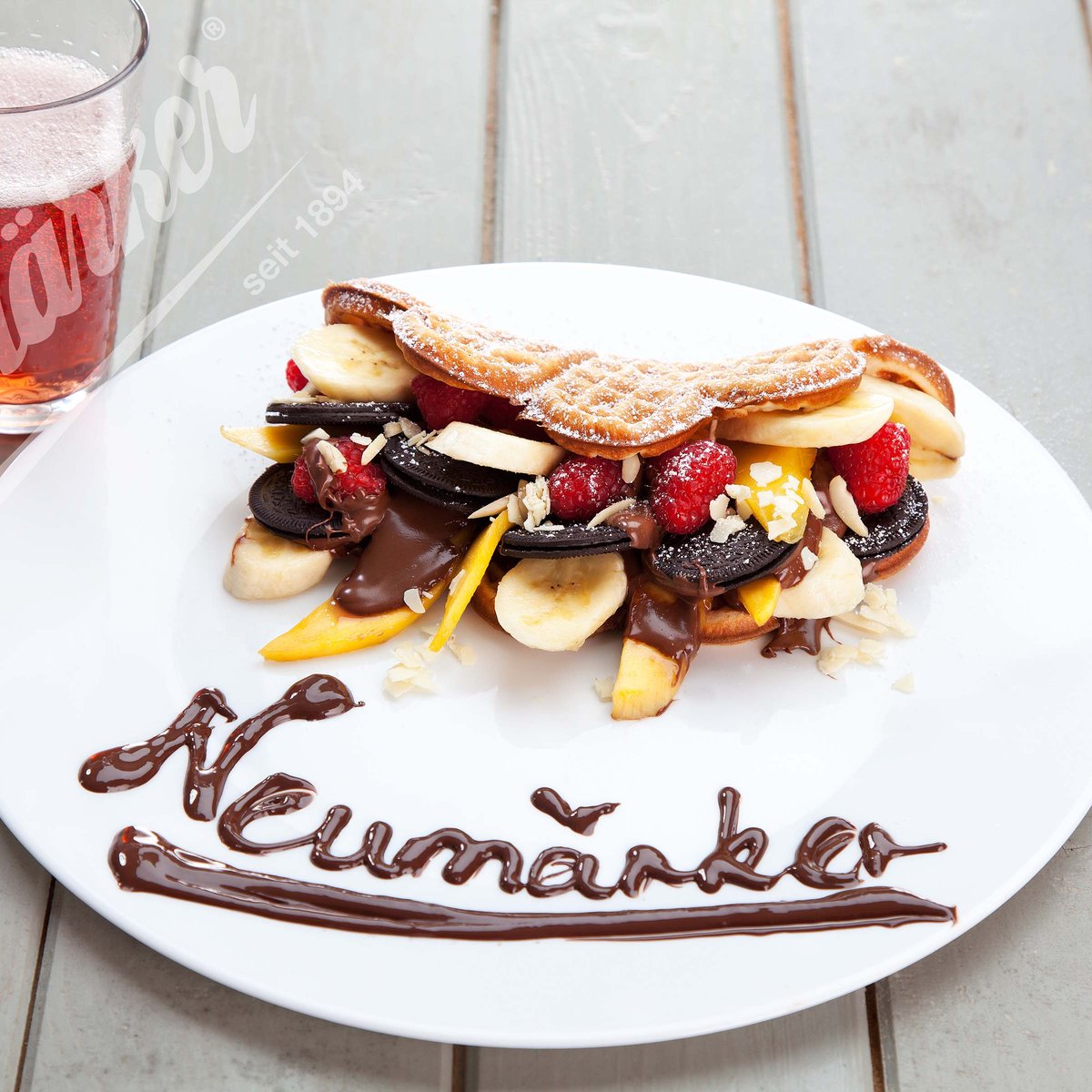 Große Herzwaffel Wechselplatten für Thermocook®