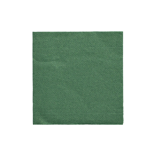 48000 Servietten "DAILY Collection" 1/4-Falz 24 cm x 24 cm dunkelgrün