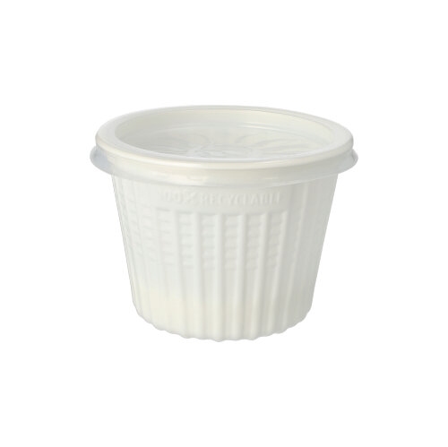 Mehrweg-Snack- und Suppenbecher PP 500 ml Ø 11,5 cm · 8,5 cm weiss Mehrweg-Snack- und Suppenbecher PP 500 ml Ø 11,5 cm · 8,5 cm weiss
