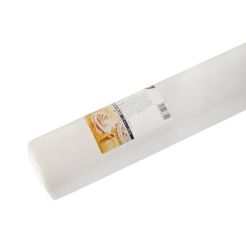 40 Tischdecke, stoffähnlich, Airlaid 20 m x 1,2 m weiss extra dick