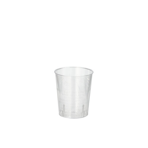 40 Gläser für Schnaps, PS 2 cl Ø 3,7 cm · 4,1 cm glasklar 48000 Gläser für Schnaps, PS 2 cl Ø 3,7 cm · 4,1 cm glasklar