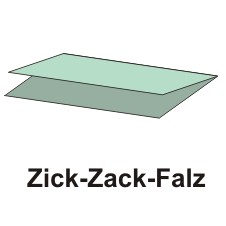 80000 Blatt Handtuchpapier V-Falz 23 cm x 25 cm grün Zick Zack, 1-lagig