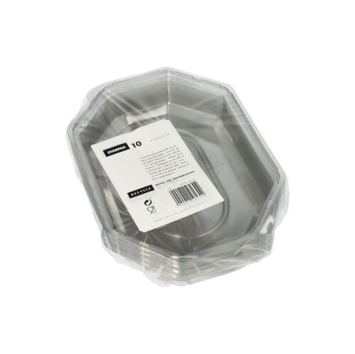 1200 Deckel für Servierplatten, PET 6 cm x 22 cm x 31 cm transparent