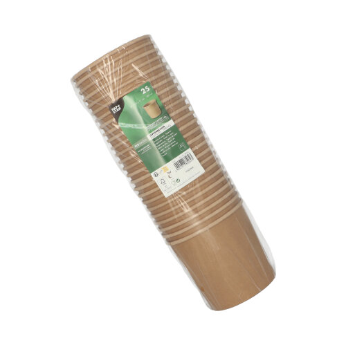 500 Suppenbecher, Pappe 760 ml Ø 11,5 cm · 11 cm braun 4000 Suppenbecher, Pappe 760 ml Ø 11,5 cm · 11 cm braun
