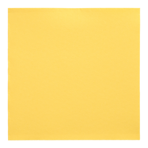 12000 Servietten "ROYAL Collection" 1/4-Falz 40 cm x 40 cm gelb