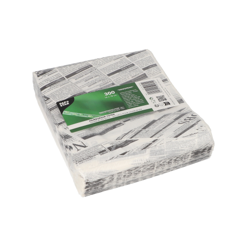 120000 Hamburger-Tüten, Pergament-Ersatz 16 cm x 18 cm "Newsprint" fettdicht