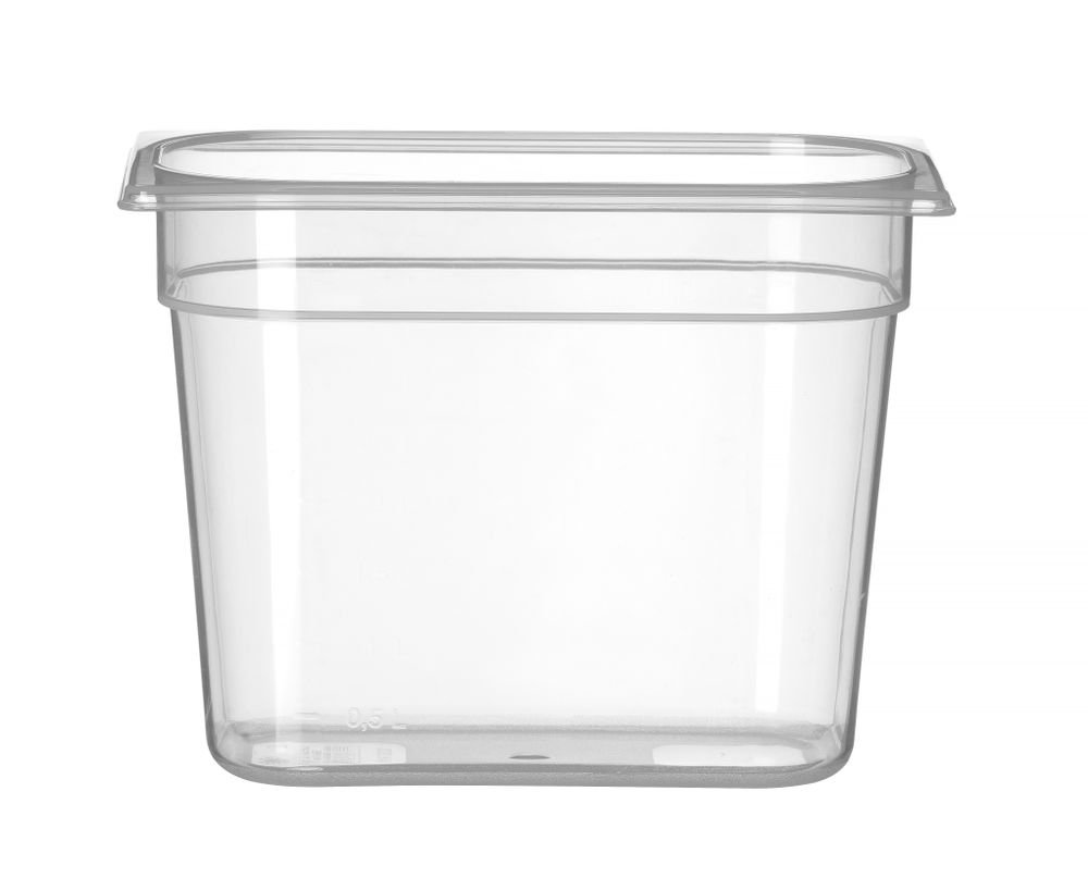Gastronorm-Behälter 1/4, HENDI, Profi Line, GN 1/4, 5,5L, Transparent, 265x162x(H)200mm Gastronorm-Behälter 1/4, HENDI, Profi Line, GN 1/4, 5,5L, Transparent, 265x162x(H)200mm