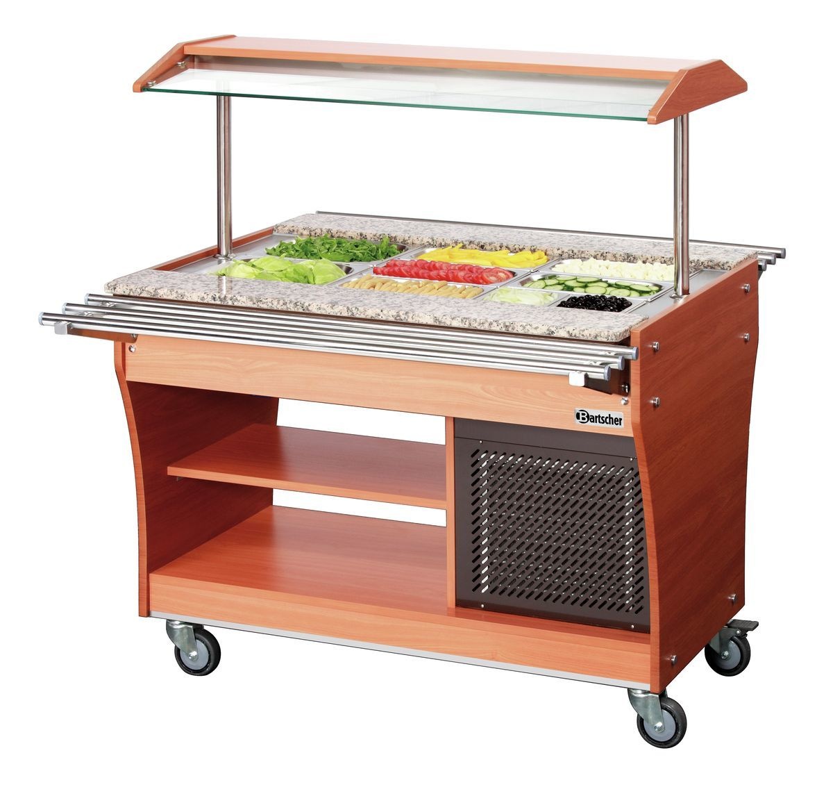 Tablettrutsche, 1 Stück, 3x 1/1 GN Tablettrutsche, 1 Stück, 3x 1/1 GN