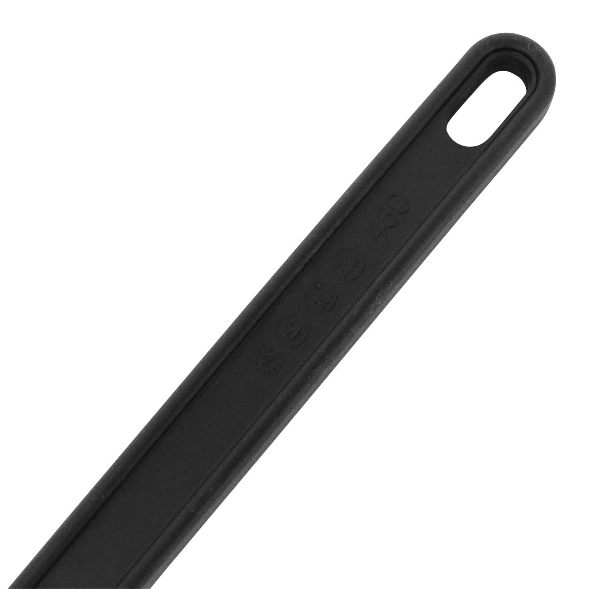 Stielschaber-Löffel weiss/schwarz 450 mm Stielschaber-Löffel weiss/schwarz 450 mm