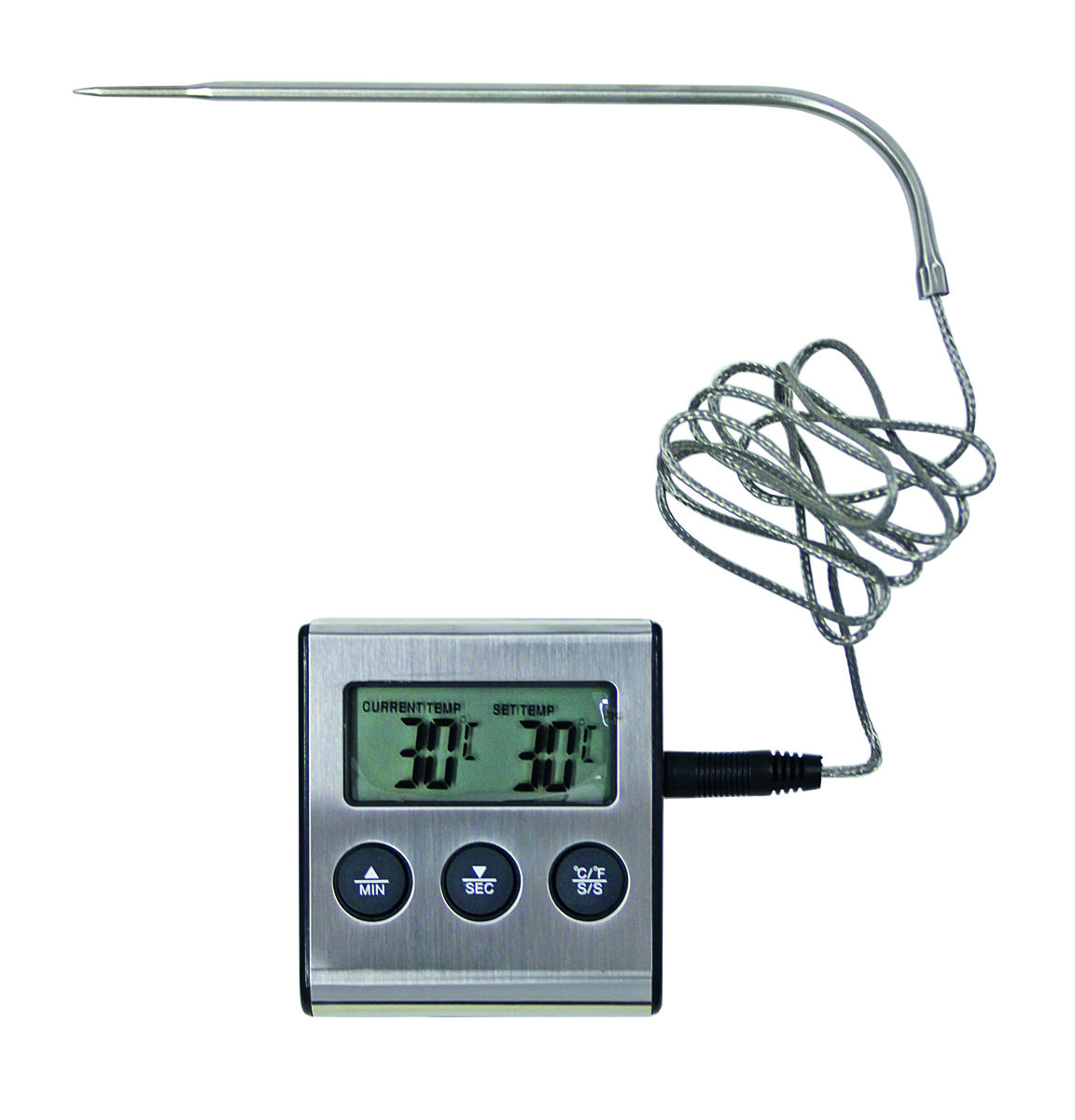 Digitaler Einstichthermometer, - 26 / + 250 °C Digitaler Einstichthermometer, - 26 / + 250 °C