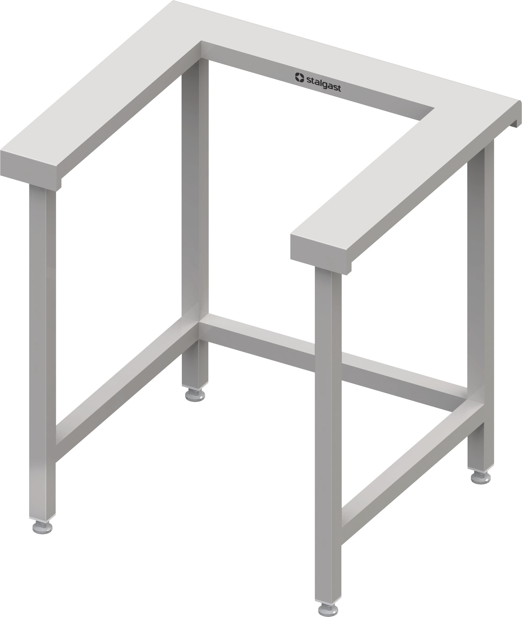 Einfahrbox 800x750x880 mm, Edelstahldeckplatte Einfahrbox 800x735x880 mm, Granitabdeckung "Standard G1"