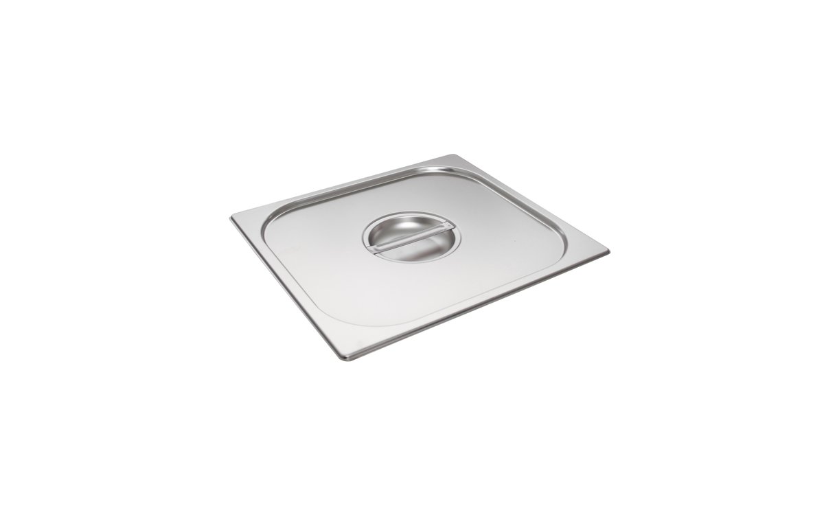 GN 2/3 Deckel, Edelstahl