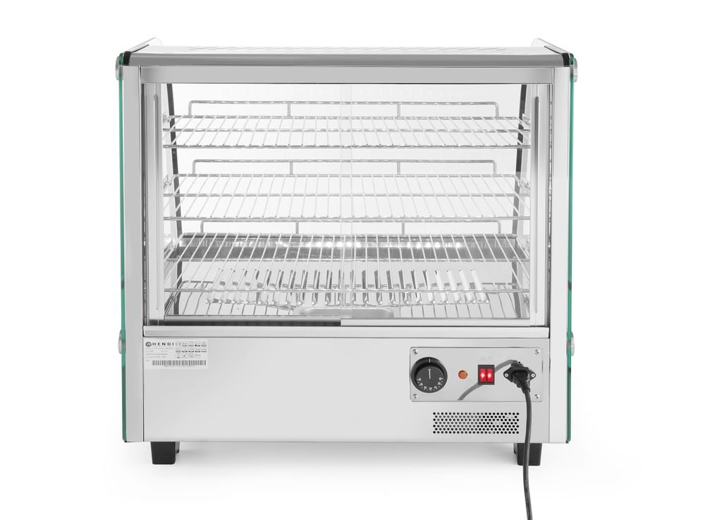 Beheiztes Thekendisplay, HENDI, 120 Liter, 230V/1100W, 685x575x(H)680mm