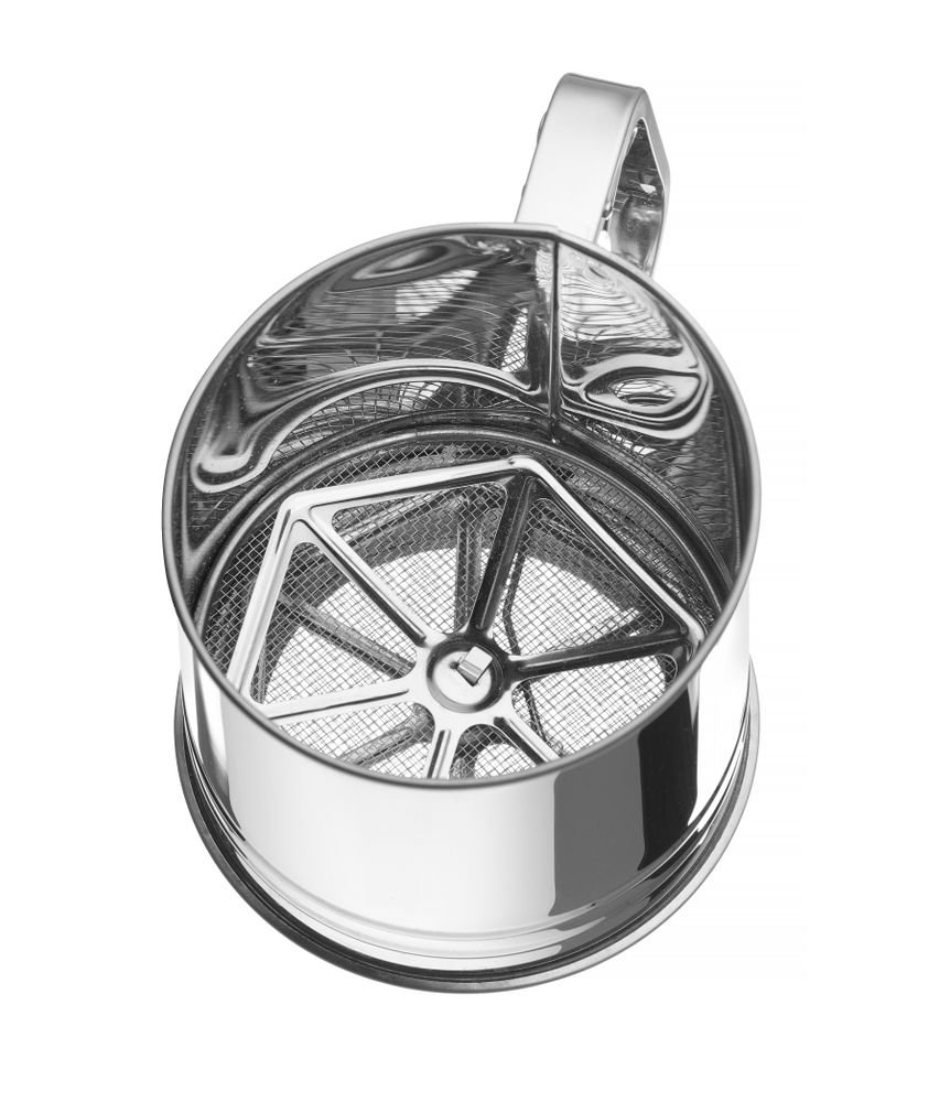 Mehlsieb, HENDI, 187x125x(H)127mm Mehlsieb, HENDI, 187x125x(H)127mm