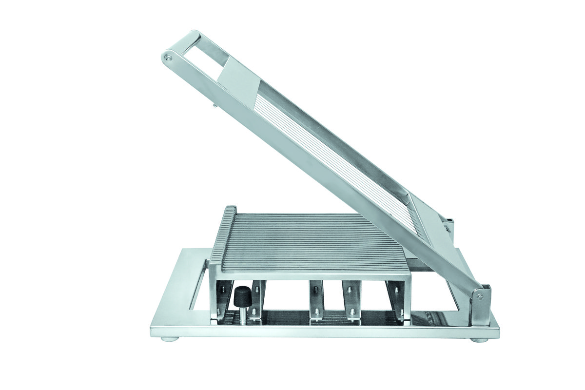 Pralinenschneider, Edelstahl 600 x 340 x 128 mm Pralinenschneider, Edelstahl 600 x 340 x 128 mm