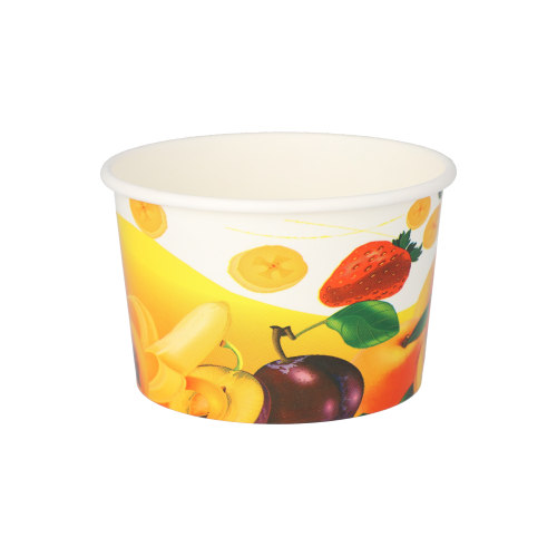 50 Eisbecher, Pappe rund 500 ml Ø 11,2 cm · 7,8 cm 6000 Eisbecher, Pappe rund 500 ml Ø 11,2 cm · 7,8 cm