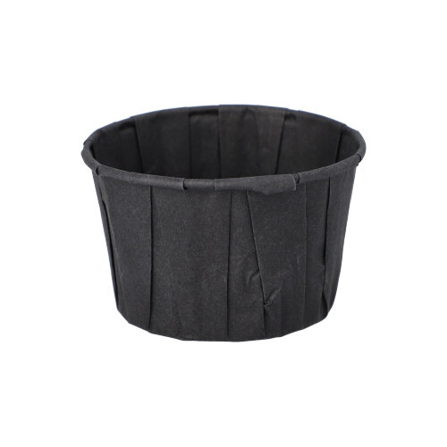 36000 Dressingbecher, Papier 110 ml Ø 7 cm · 4,2 cm schwarz
