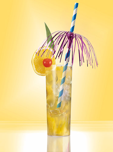 44000 Trinkhalme, Papier Ø 6 mm · 20 cm blau/weiss "Fireworks"