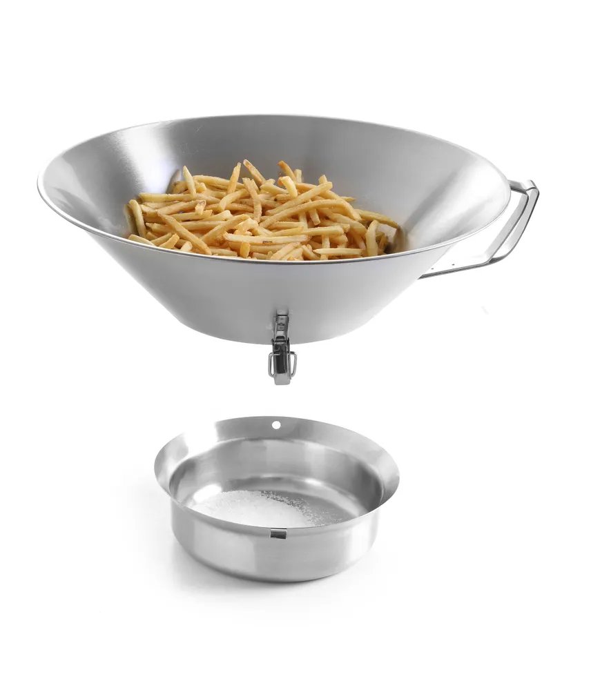 Frittierseiher Edelstahl, ⌀410x(H)170mm Frittierseiher Edelstahl, ⌀410x(H)170mm