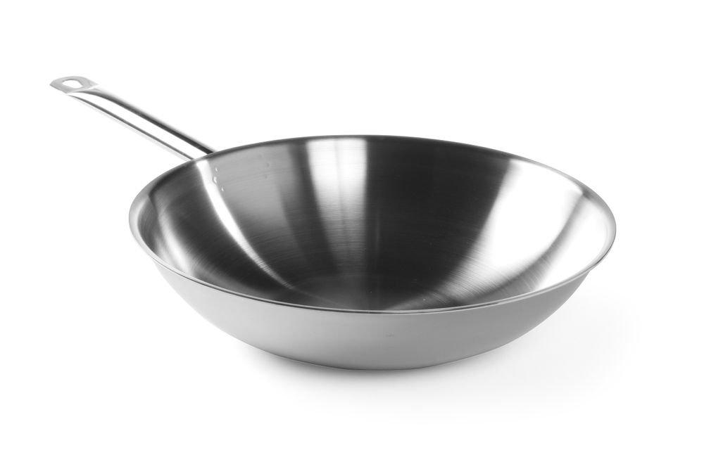 Wokpfanne, 3-Schichten - ohne Deckel, HENDI, ⌀360x(H)90mm
