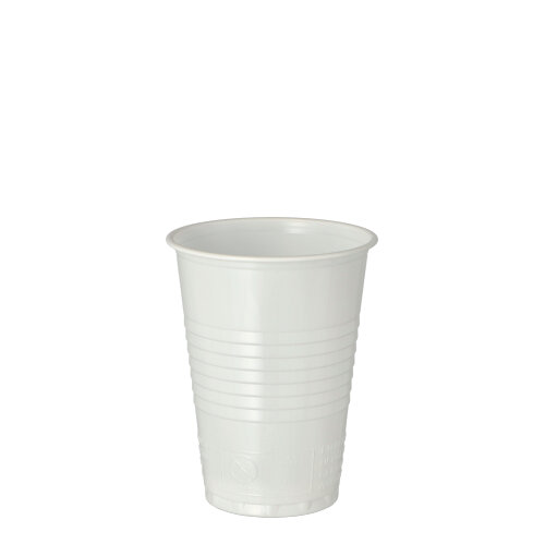 54000 Trinkbecher, PS automatengängig 0,18 l Ø 7,03 cm · 9,1 cm weiss