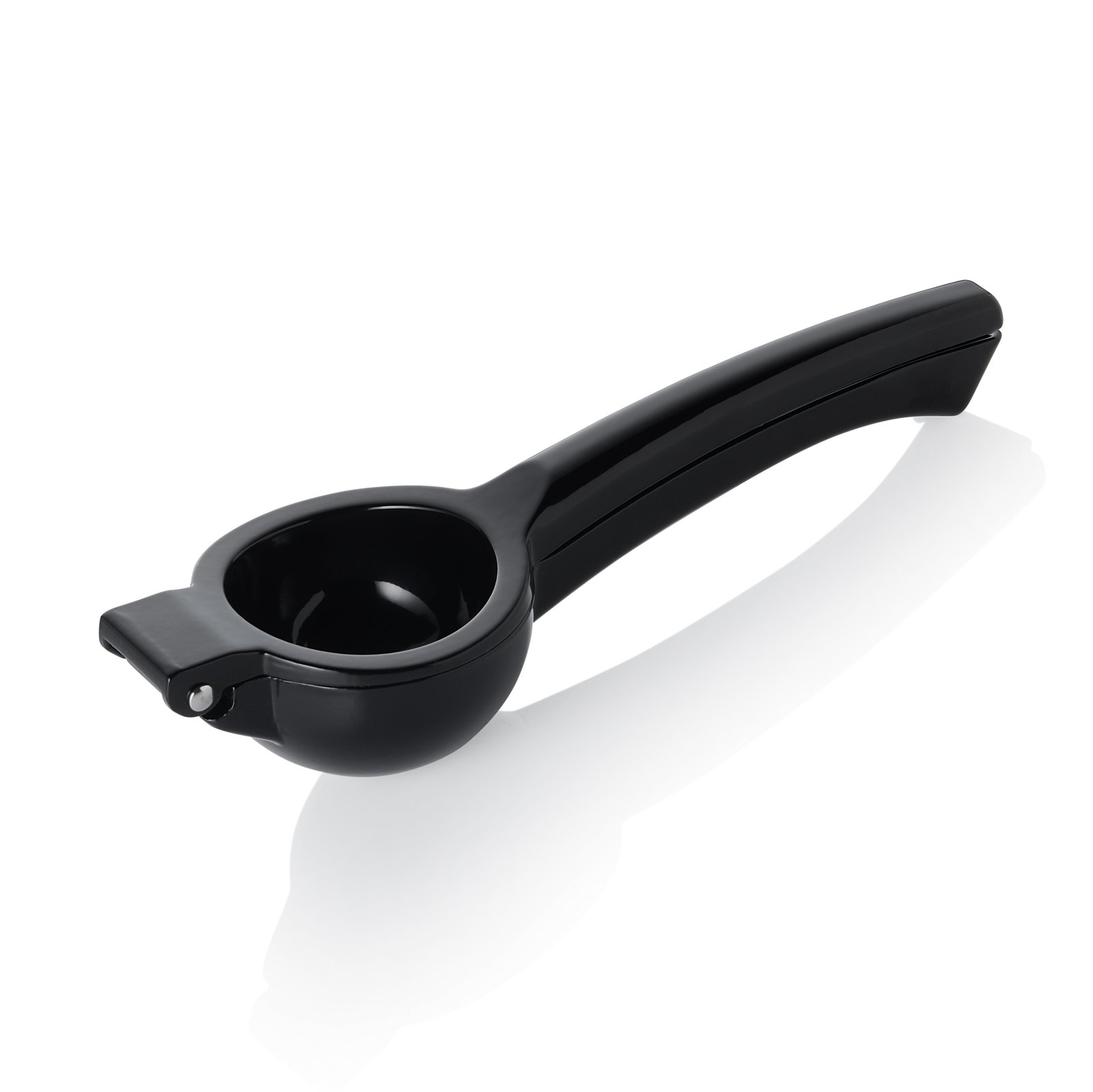 Zitruspresse, Ø 6 cm, 22 x 7,5 cm, schwarz, Aluguss Zitruspresse, Ø 6 cm, 22 x 7,5 cm, schwarz, Aluguss